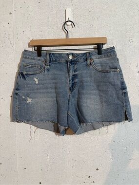 Project Indigo Mid Rise Cut Off Shorts | Size: 13